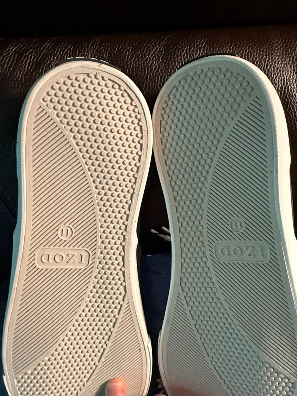 Izod Rangley Gray Canvas Low-Top Lace-Up Sneakers